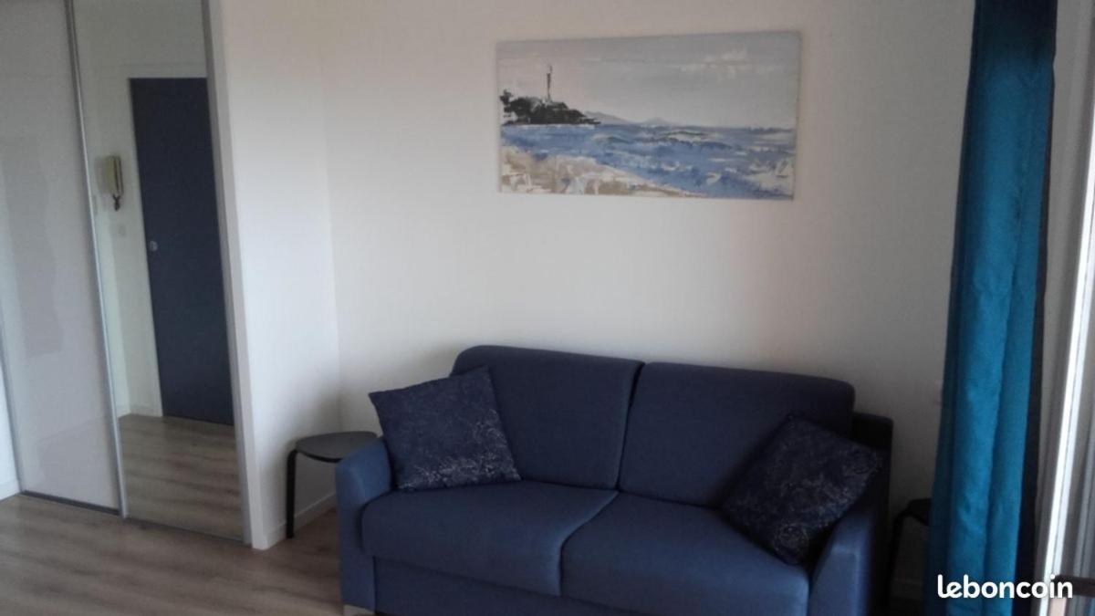 Anglet-Biarritz Studio Vue Mer - Terrasse + Garage Екстериор снимка